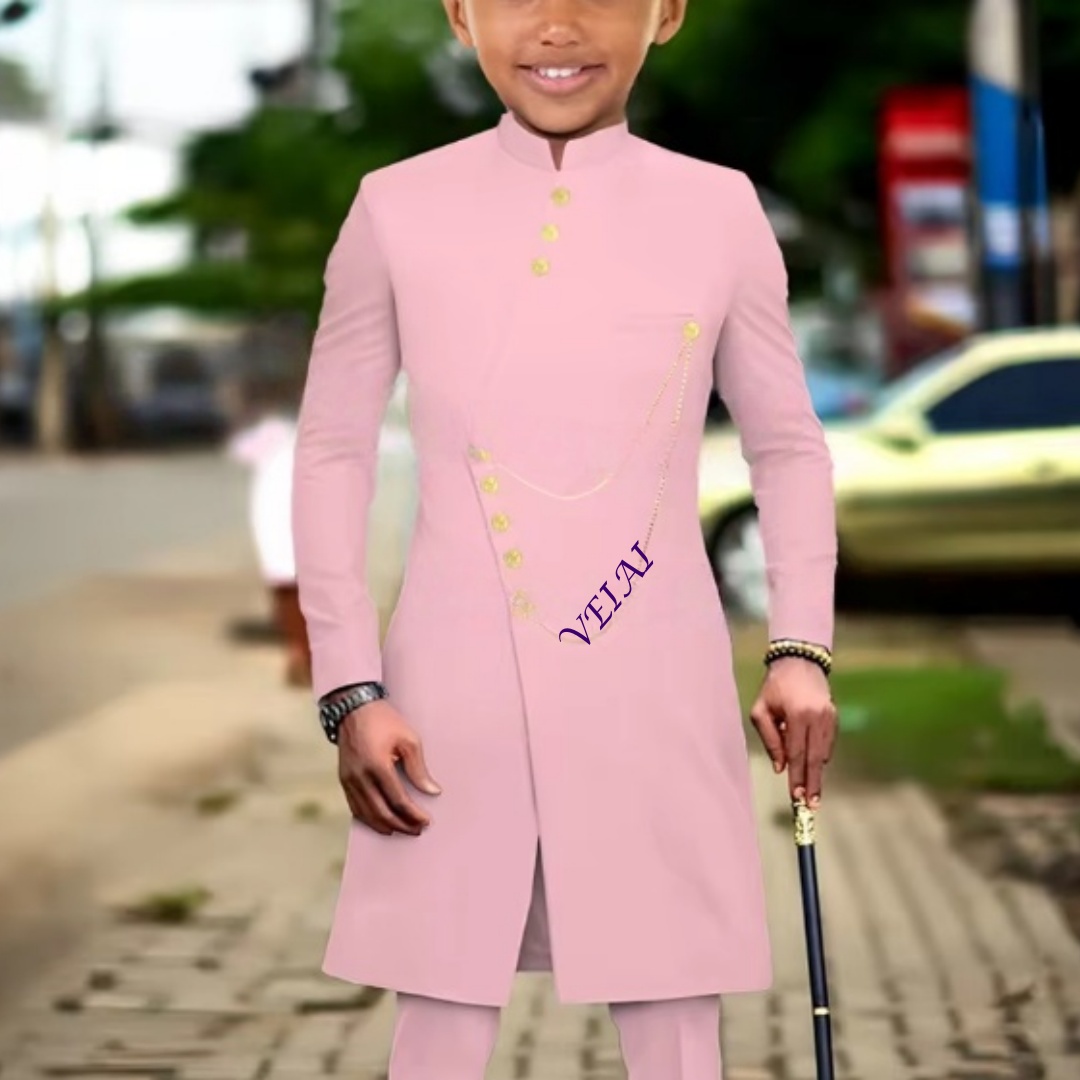 Formal Dress - Fato de menino de estilo africano,