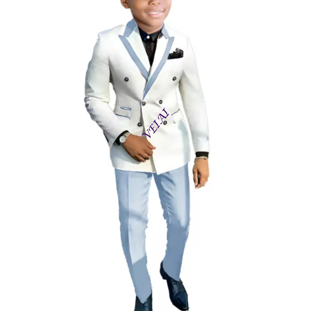 Formal Dress - Conjunto de Casamento Infantil: Jaqueta, Calças,