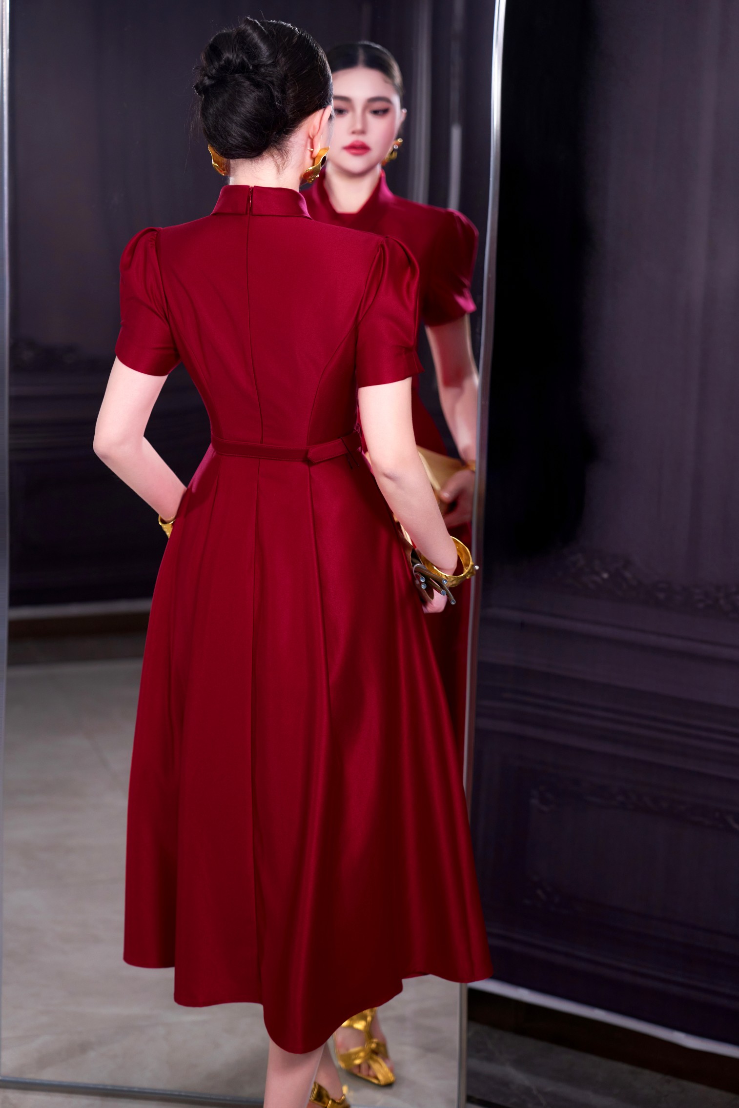 Vestido Feminino Vermelho ZJYT - Women'S Red Formal Wear avaliação e preço