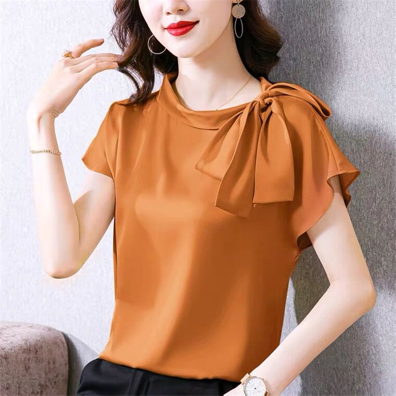 Camisas de Seda Gelo para Mulh - Silk Blouse avaliação e preço