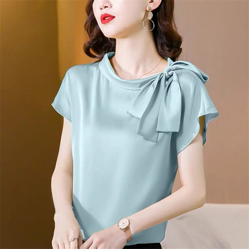 Camisas de Seda Gelo para Mulh - Silk Blouse avaliação e preço