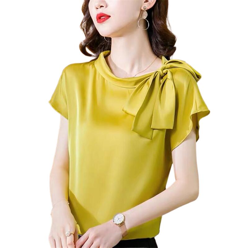 Camisas de Seda Gelo para Mulh - Silk Blouse avaliação e preço
