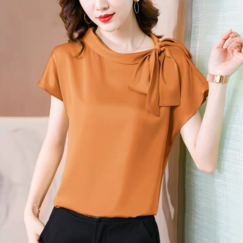 Camisas de Seda Gelo para Mulh - Silk Blouse avaliação e preço