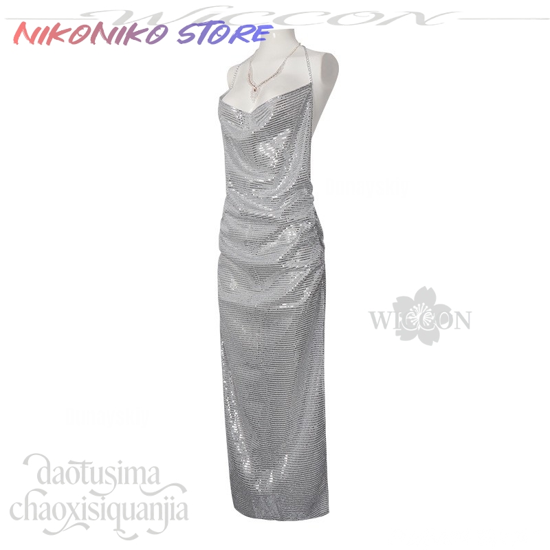 Vestido Longo Sexy de Lantejou - Evening Gown avaliação e preço