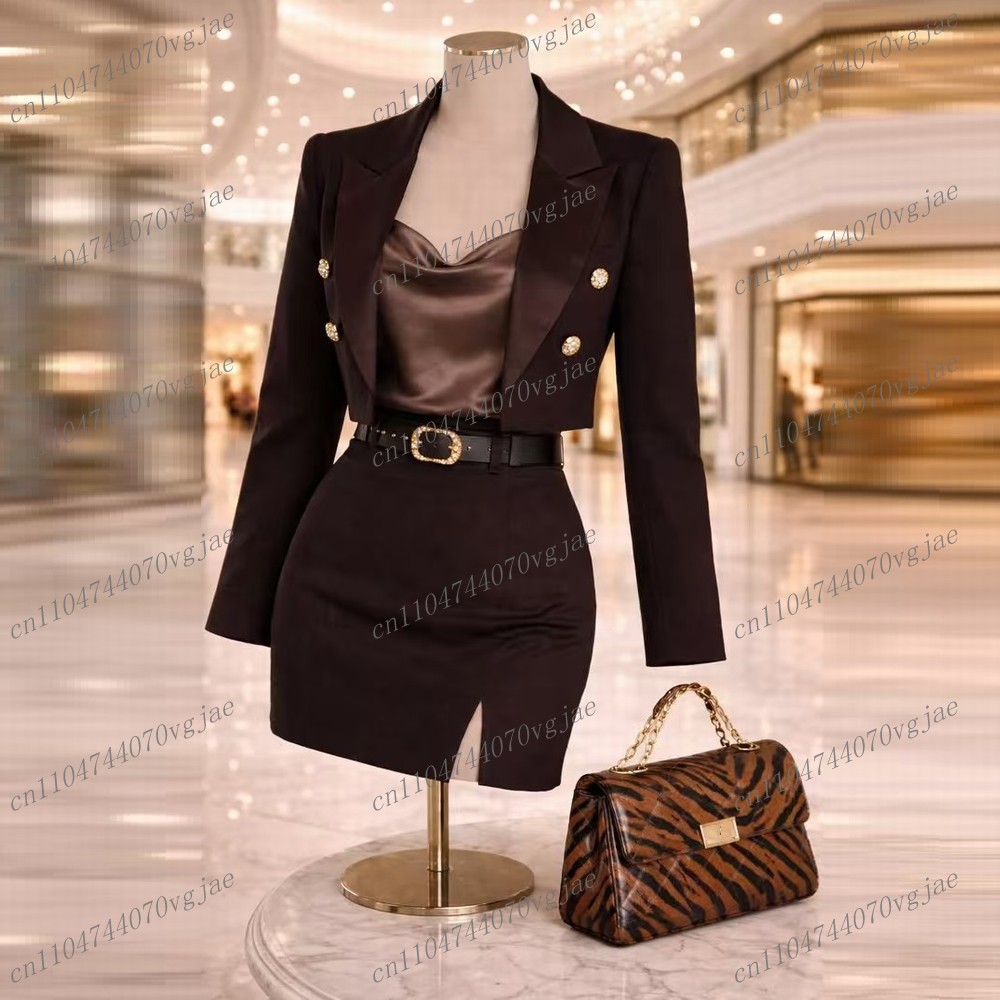 Novo Blazer e Saia Formais em  - Formal Skirt avaliação e preço