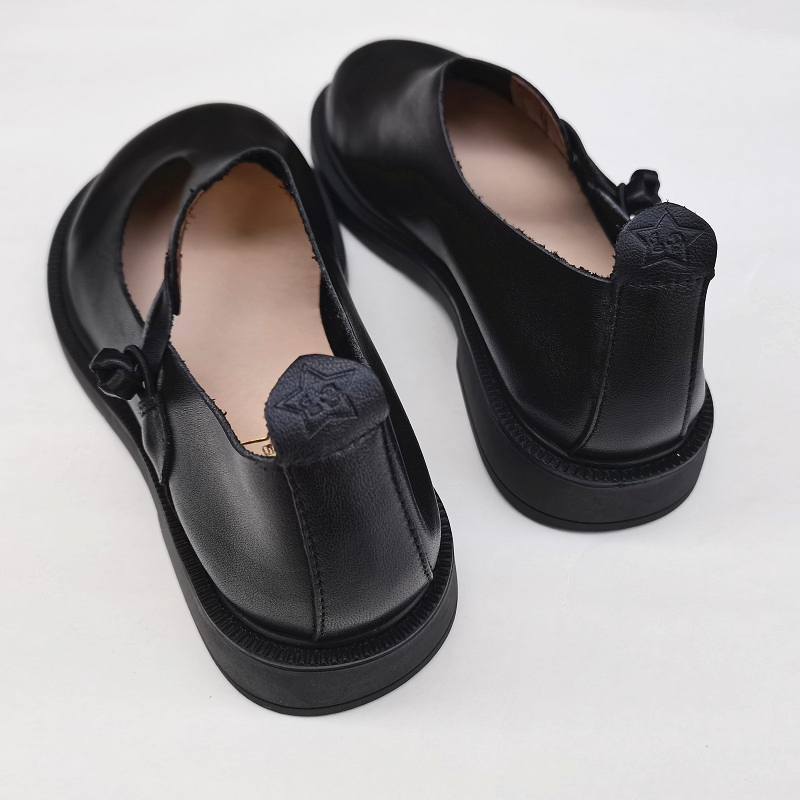 Careaymade-couro genuíno sapat - Womens Heels avaliação e preço