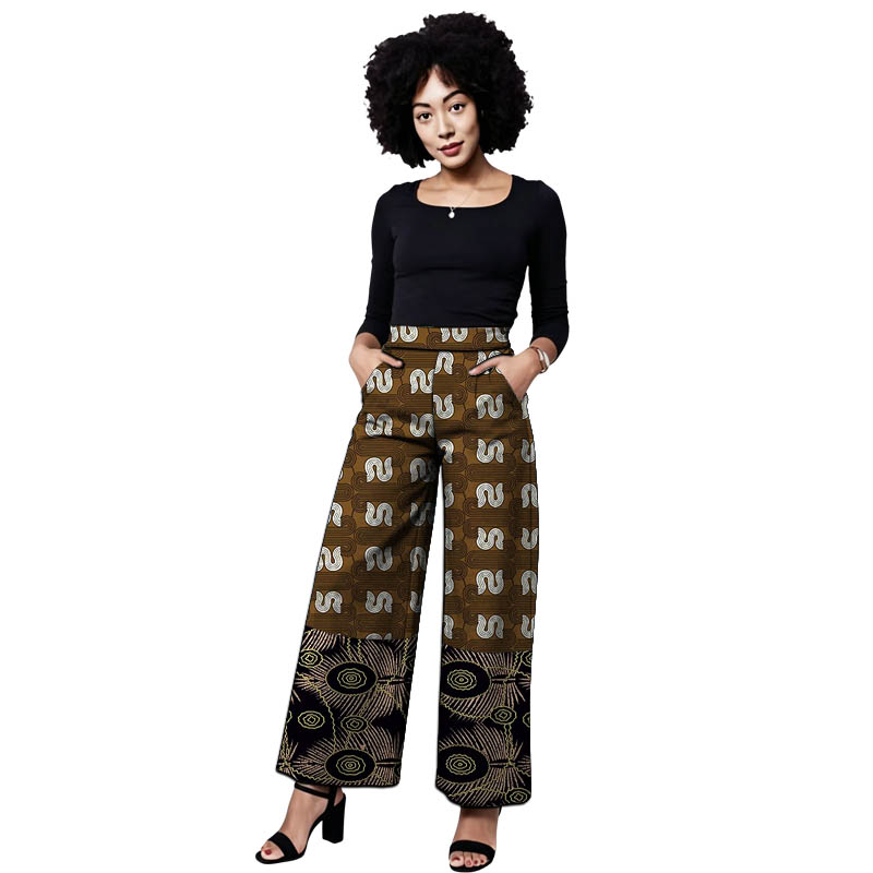 Calças Femininas Ankara Patchw - Tailored Trouser Wide avaliação e preço