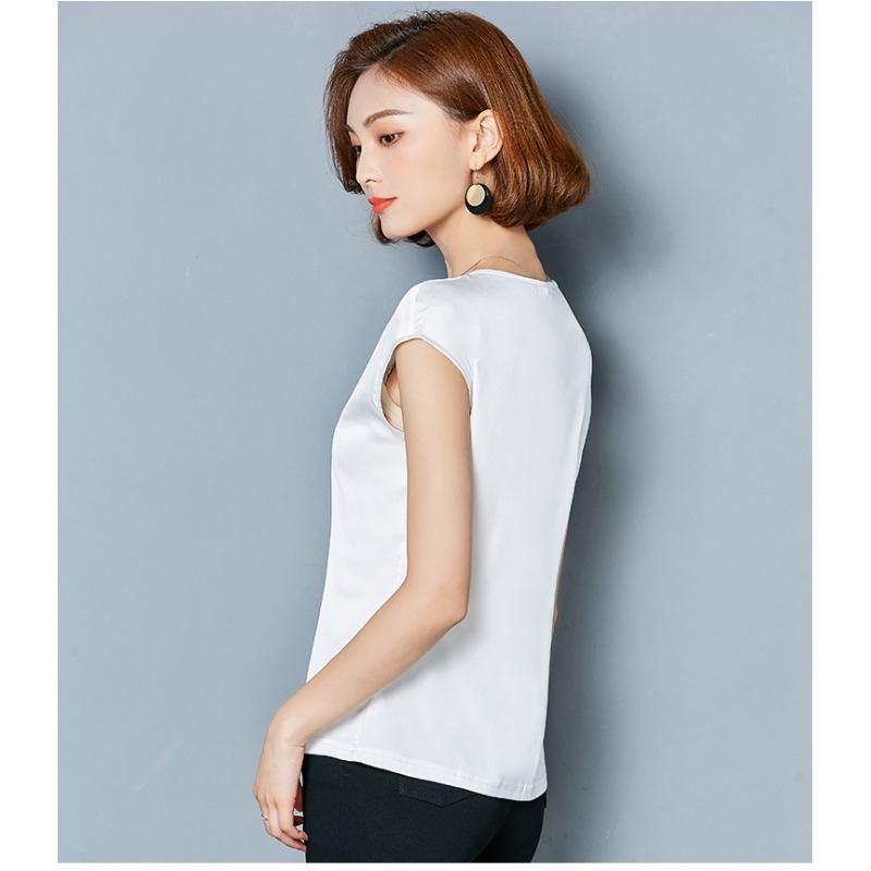 Colete de seda sexy feminino,  - Silk Blouse avaliação e preço